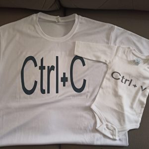 Camiseta Ctrl+C / Ctrl+V