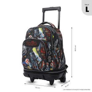 Mochila desmontable Tiza – Rally Red Mochila desmontable Tiza – Rally Red